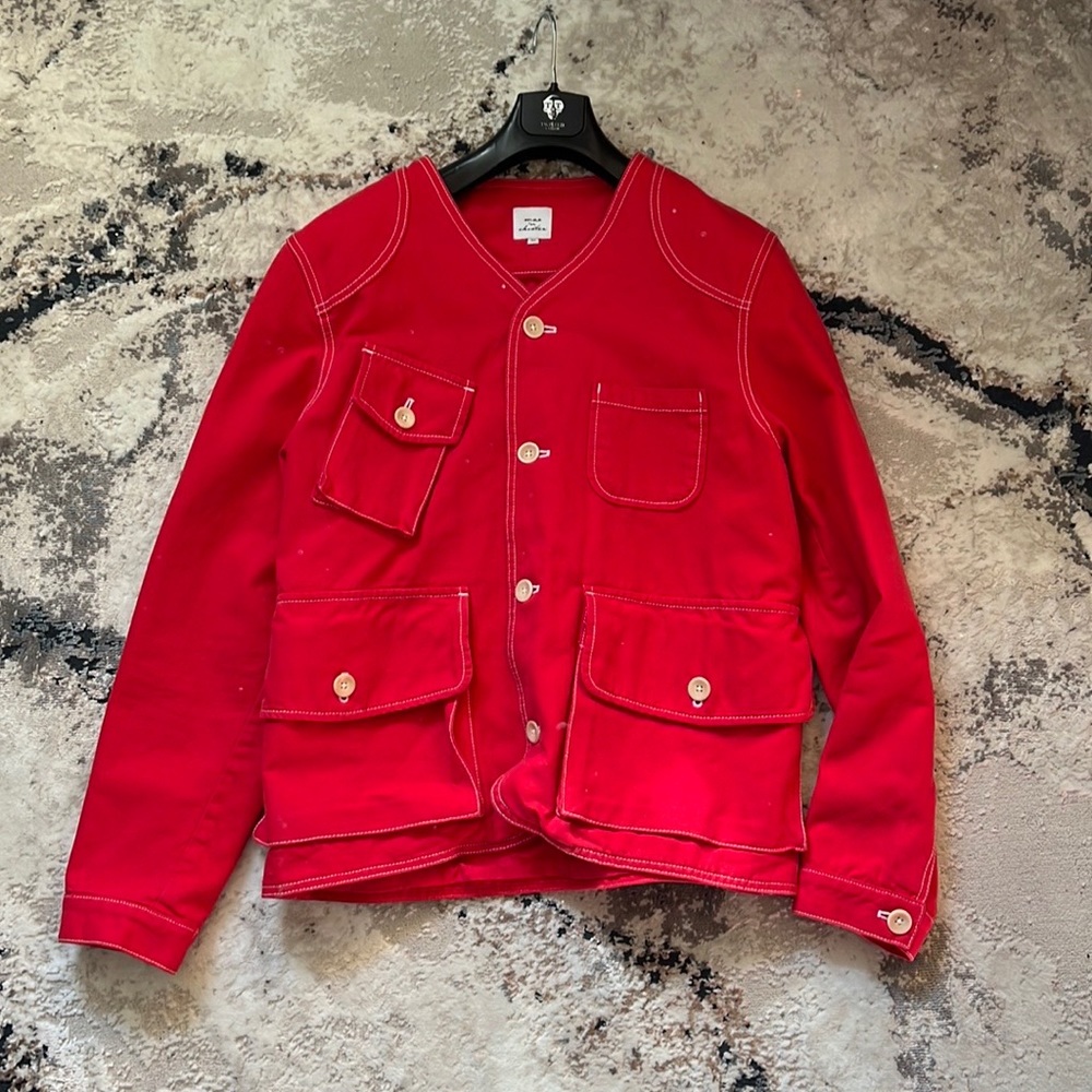 Men’s blazer . Sz M. Red